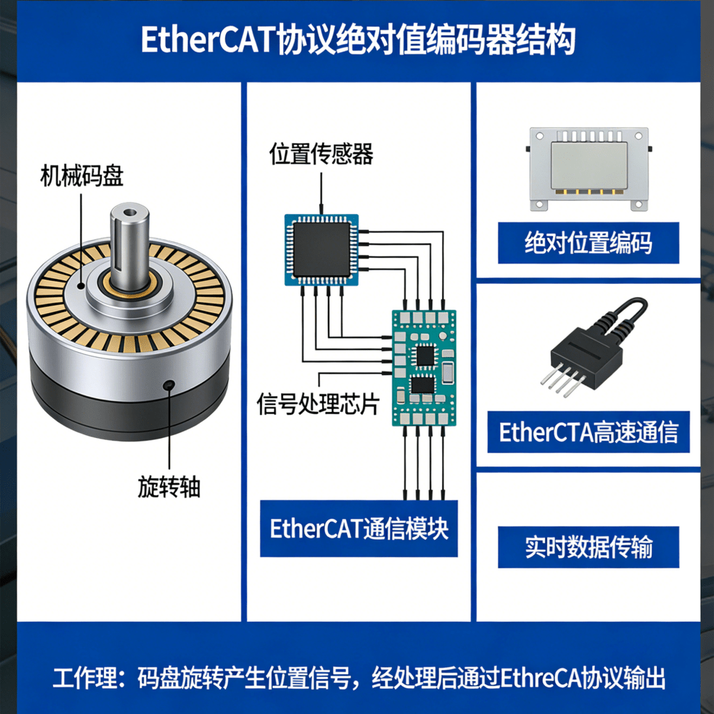 EtherCAT协议绝对值编码器通信